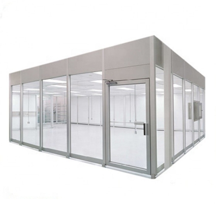 Vitesse d'air douce de la moyenne 0.25-0.35m/S de la classe 1000 de cabine de pièce propre de mur de PVC d'usine